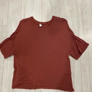 Pink knitted top M/L